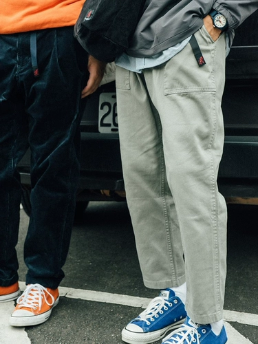 Gramicci рыхлые конические брюки 25 открытые японские горные карманные брюки Прямые повседневные брюки модные