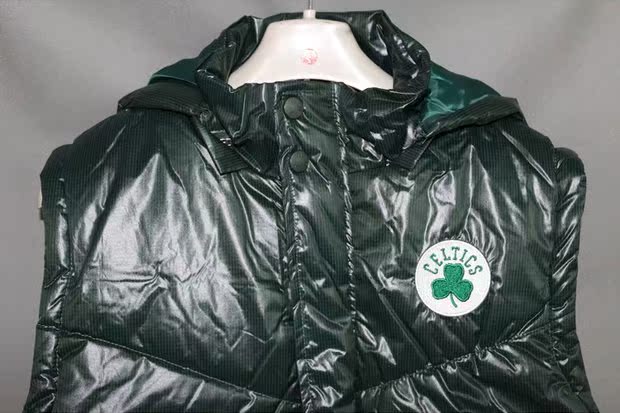 Mùa thu và mùa đông vest thể thao nam cotton ấm Celtic dày vest vest áo khoác the thao puma nam