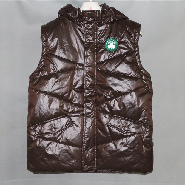 Mùa thu và mùa đông vest thể thao nam cotton ấm Celtic dày vest vest áo khoác the thao puma nam