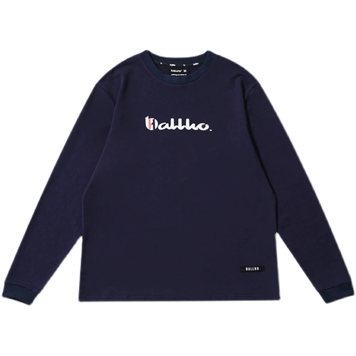 BALLHO Мужской баскетбольный осенний хлопковый спортивный трендовый лонгслив, оверсайз