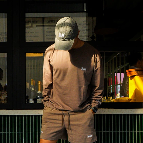 BALLHO Демисезонный спортивный лонгслив для спортзала, круглый воротник, впитывает пот и запах