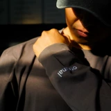 BALLHO Демисезонный спортивный лонгслив для спортзала, круглый воротник, впитывает пот и запах