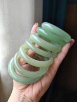 Shiyun Jinsheng niche boutique aventurine bracelet natural light green milk green pink green grass green light green warm yellow green