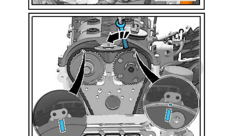Volkswagen Audi 1.8 2.0T Magotan CC A4L Haorui EA888 engine timing special tool T10355