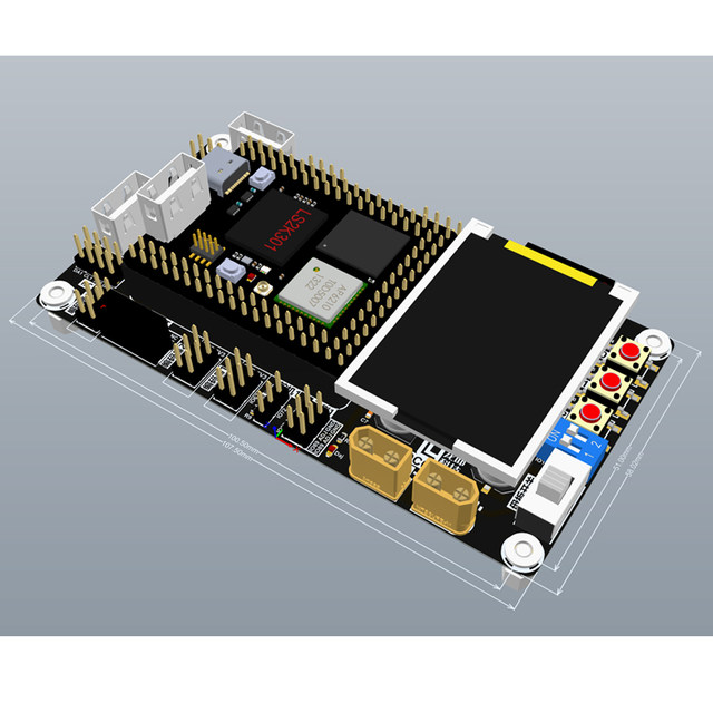 The 21St Generation Smart Car Longxin 301 Core Board from Jiujiu Pai Is Compatible with the 300 Core Board Open Source Library
