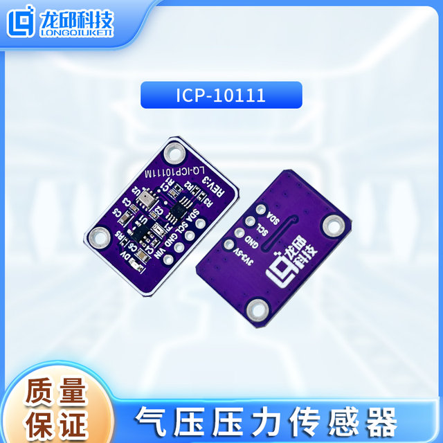 Icp-10111 Tdk Air Pressure Sensor for Height and Altitude Measurement Replaces Bmp280Bmp180Ms5611
