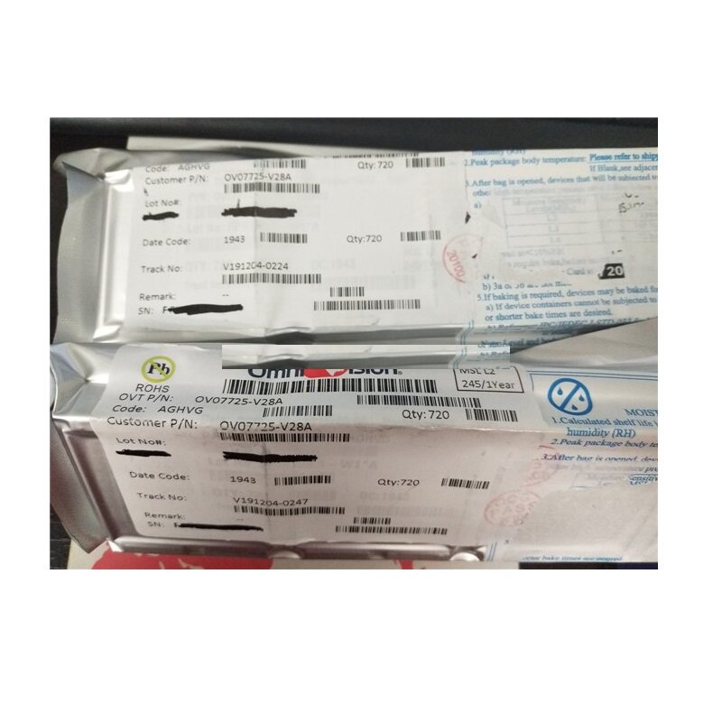 OV7725 camera chip OV07725-V28A 300 thousand pixels OV7725 CSP28 BGA Longqiu