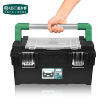 German Minato hardware toolbox small medium and large thick iron multi-layer portable car tool storage box box