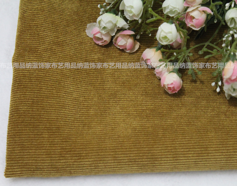 vải Corduroy vải vải quần áo vải to sợi gối DIY vải bông vải to sợi vải to sợi vải - Vải vải tự làm cotton 2 chiều