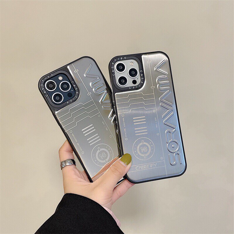 Kongshanji Tide brand metal Apple 13promax mobile phone protective case suitable for iPhone14 female new high-end niche