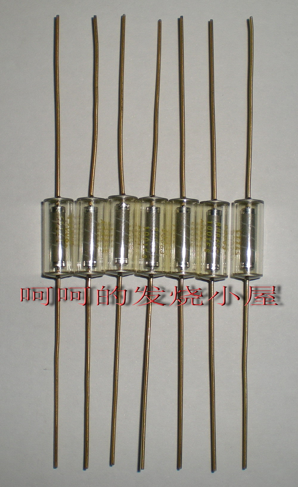 VISHAY gilded feet 1K 1 2W ± 1% accuracy RNR65C glass shell low noise metal film resistor