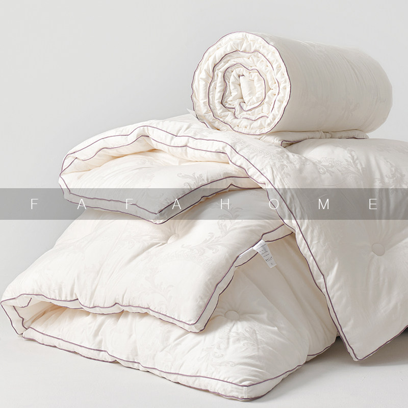 FAFAHOME light luxury cashmere protein quilt core autumn and winter is thickened warm and breathable spring and autumn air conditioning quilt
