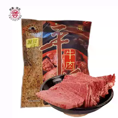 Guan Yun Pingyao beef cooked Shanxi specialty 454g cold eat hand-torn sauce marinated beef jerky dried grain pieces