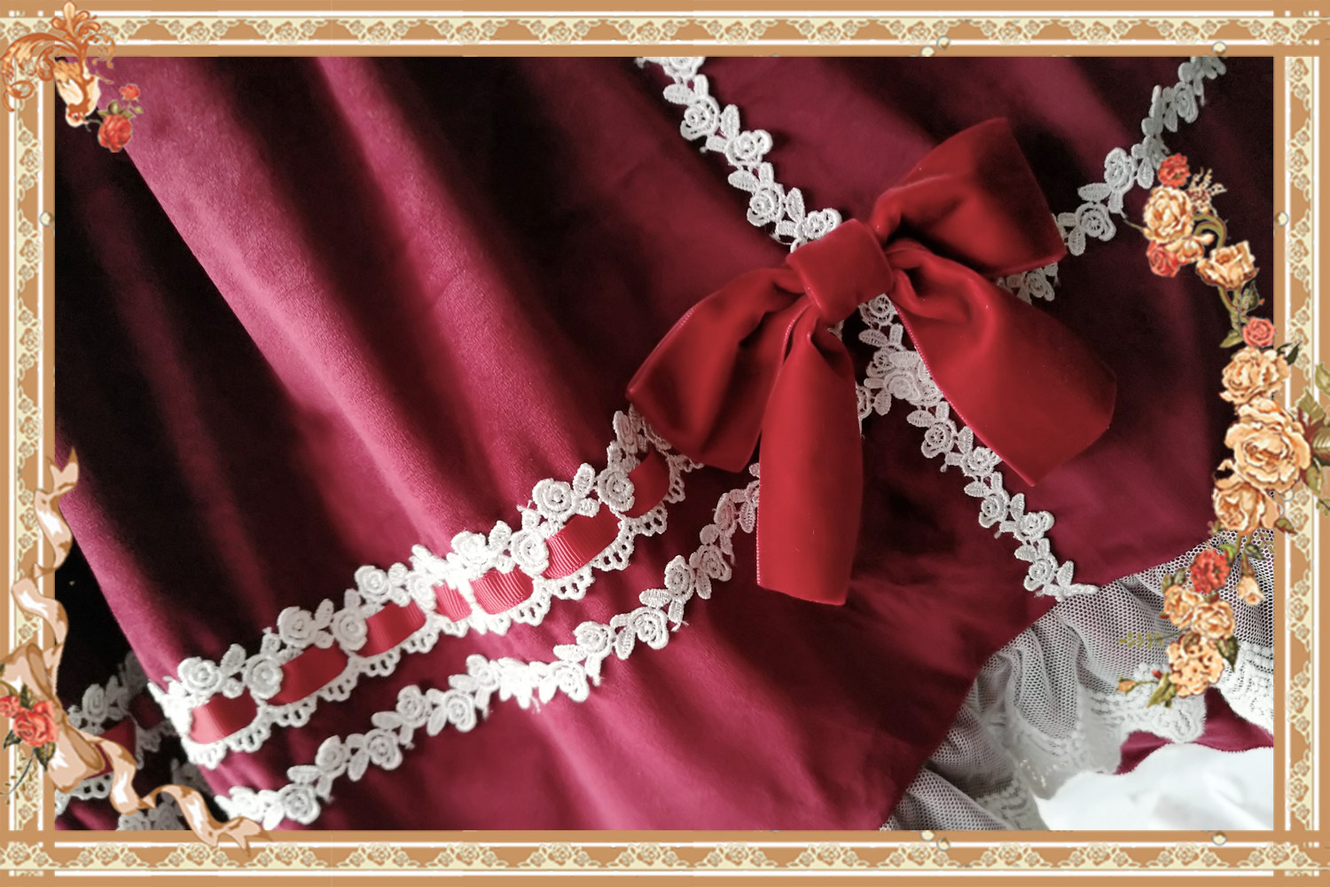 Стильные костюмы 【infanta.婴梵塔】lolita*蜜丝糖* 纯色天鹅绒jsk春秋连衣裙 Baby van Gogh Tower