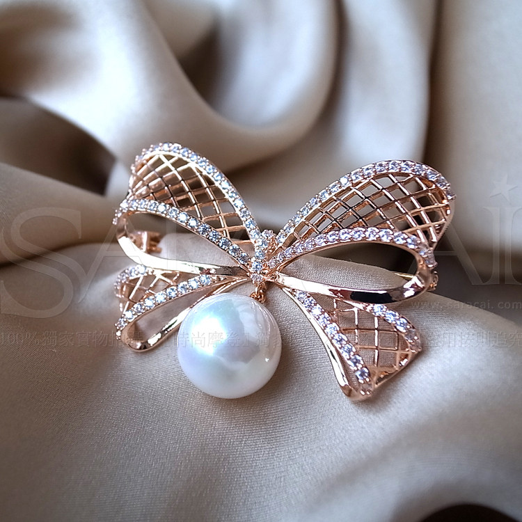 Broche en Zircon diamant - Ref 1178112 Image 16