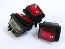 Original Taiwan RLEIL imported lighted four-legged three-proof boat-shaped waterproof switch RL2 (P) 16A high current