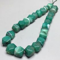 Natural silk wrapped old agate bracelet size 12 3x12 1mm material agate chalcedony old object