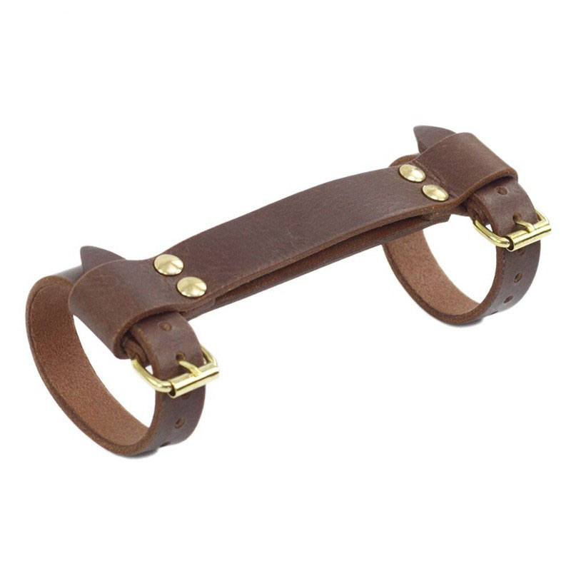 Used for small bupikes 3sixty Bull Leather Lift Car With Folding Bike Retro Genuine Leather Carry