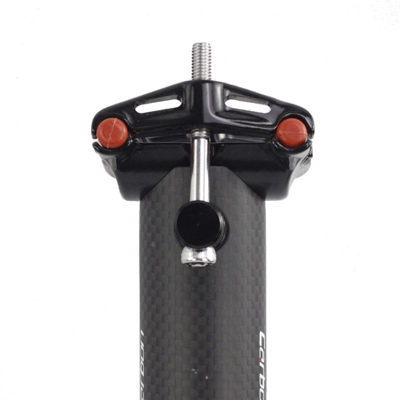 litepro suitable for small boubro 3sixty with folding car 31 8 carbon fiber sitting pipe 580mm