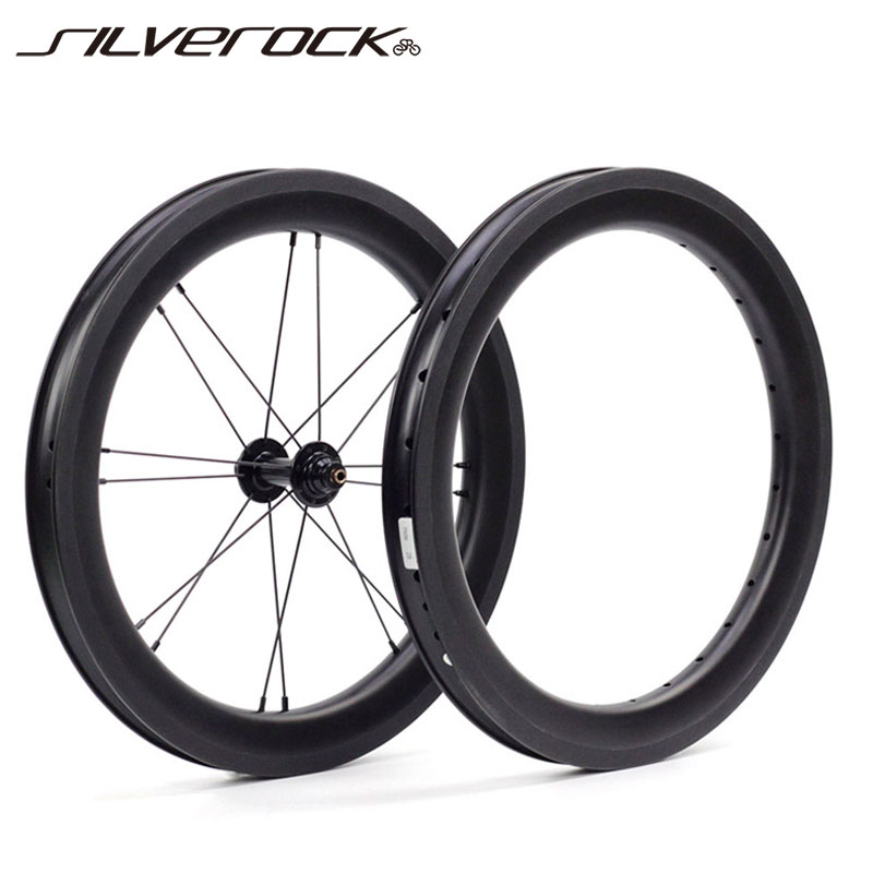 SILVEROCK SR38 carbon wheel group 16 inches 349 tablet brompton 3sixty bicycle front wheel rear wheel