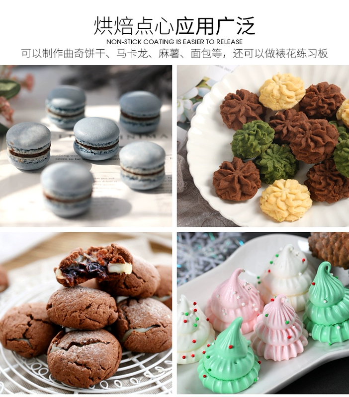 35 thậm chí macarons không dính khay nướng bánh quy tự làm bánh nướng khay lò gia đình stprint baking stprint - Tự làm khuôn nướng