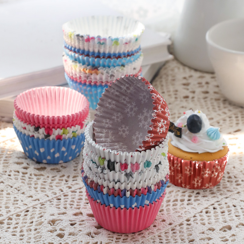 High Temperature Resistant Maven Cup Maven Steamed Little Cake Snowy bread Paper Cupcake Cupcake cupcake Baking Oil Paper