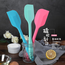 High temperature resistant integrated silicone spatula cream cake spatula shovel snowflake crisp nougat mixing knife baking tool