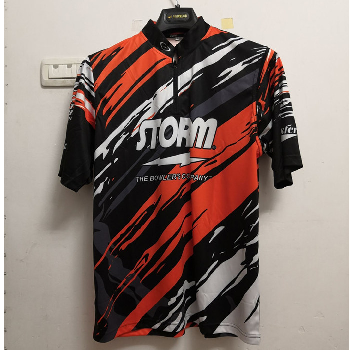 Fly Arc Bowling Professional With Pint Shop Storm Style Bowling Sport Professional Bowling Jersey T-shirt