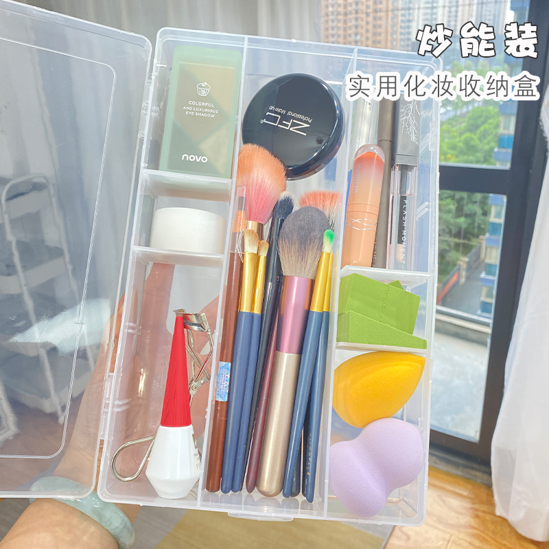 Hairpin Storage Box Makeup Artist Jewelry Box Hair Card Clip Box Jewelry Hair Rope Hair Accessories Rubber Band Separation and Arrangement