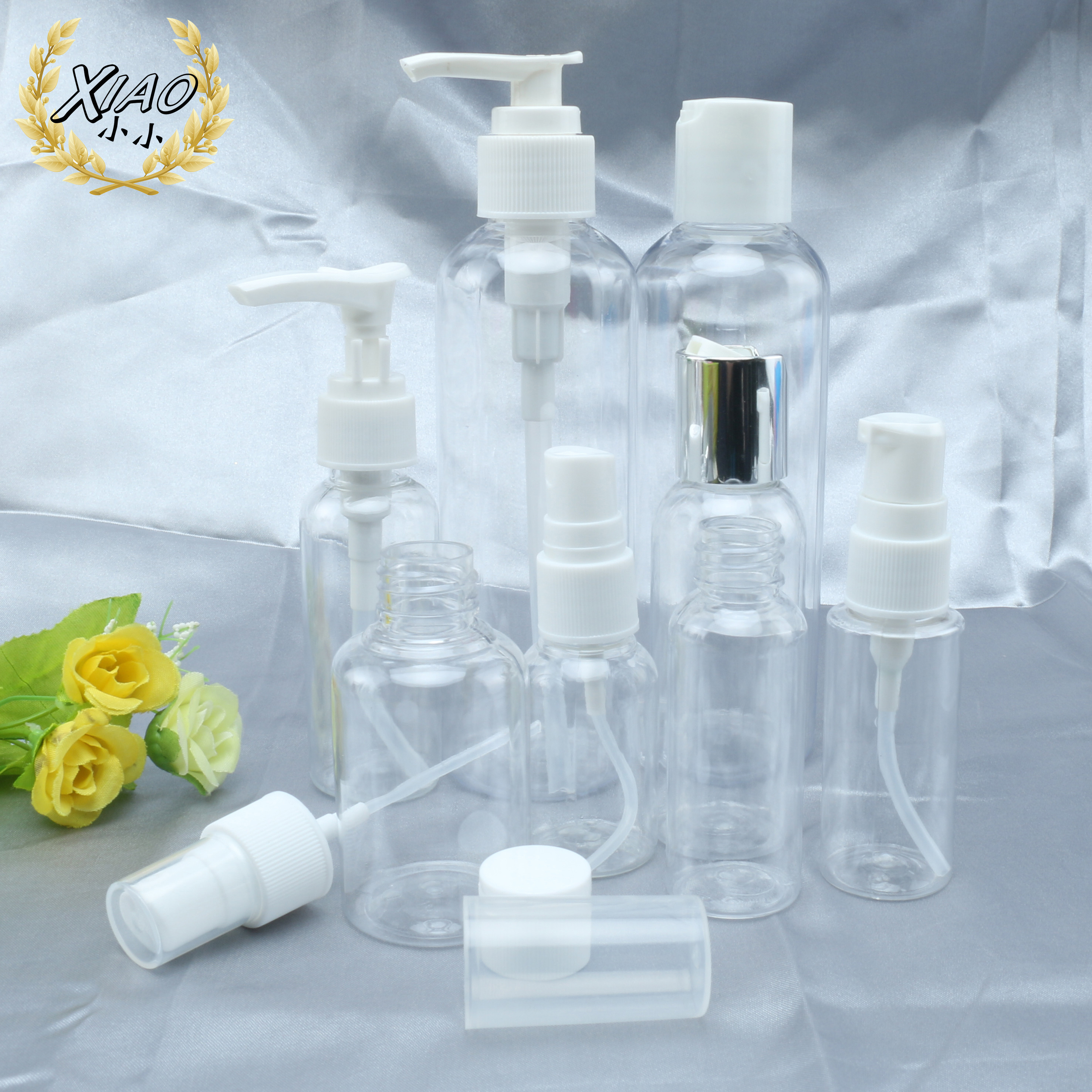 Cosmetics Split Bottle Lotion Bottle Travel Trial Bag Split small spray bottle glass dropper bottle portable vacuum press type