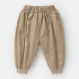 Весенние осенние детские повседневные брюки для мальчиков для отдыха, штаны, детская одежда, 1 лет