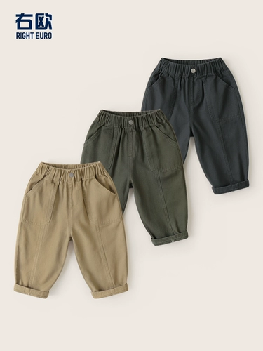 Детские штаны для мальчиков, детская одежда, осенние