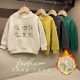 Утепленная утепленная толстовка для мальчиков, осенний демисезонный детский утепленный зимний пуховик, высокий воротник, детская одежда