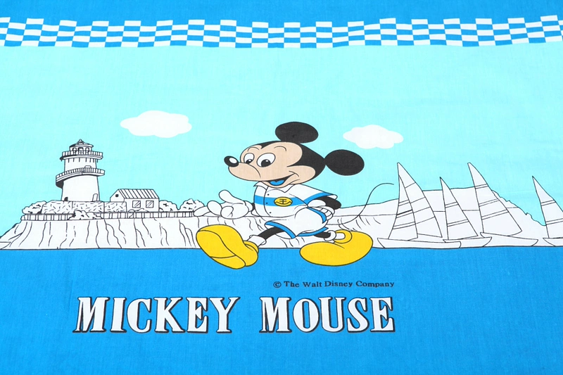 Kim Jin Lu dệt Mầm non trưa nghỉ chăn ba mảnh giường bông trẻ em 1.2 Mickey Castle - Bộ đồ giường trẻ em 	chăn ga gối cho bé gái	