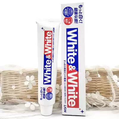 Japan imported White lion king big White soothing Toothpaste 150g bad breath deodorant man to remove smoke stains