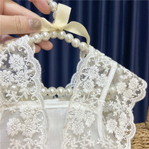 Girls dress summer 2022 summer dress childrens white lace princess dress 1 year old 3 baby tutu skirt