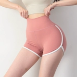 Цветная лента, леггинсы, спортивные штаны, белье для коррекции формы бедер для тренировок, шорты для спортзала, высокая талия, для бега