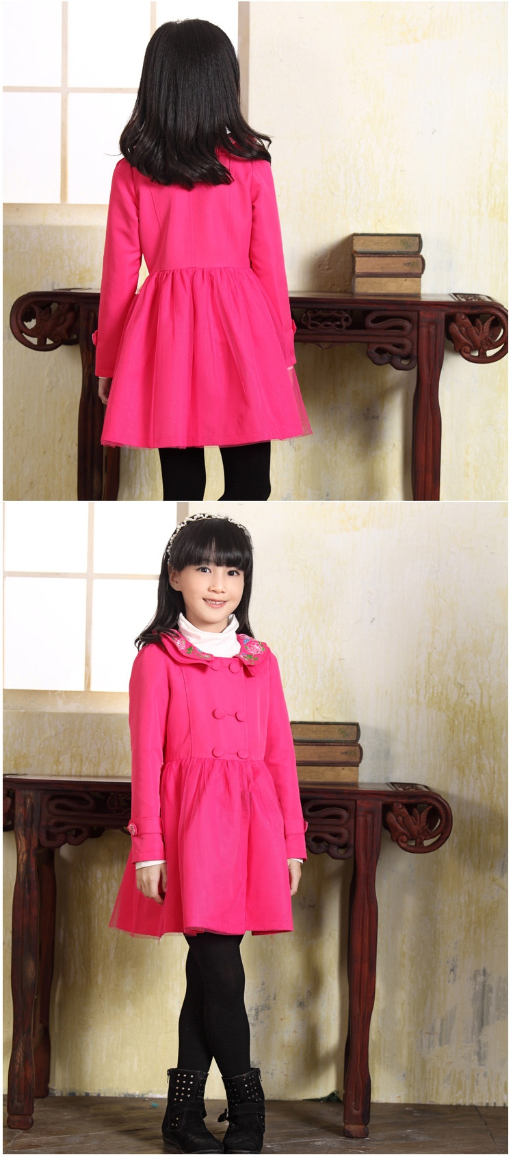 Manteau pour fille JOY DISCOVERY en polyester - Ref 2162754 Image 30