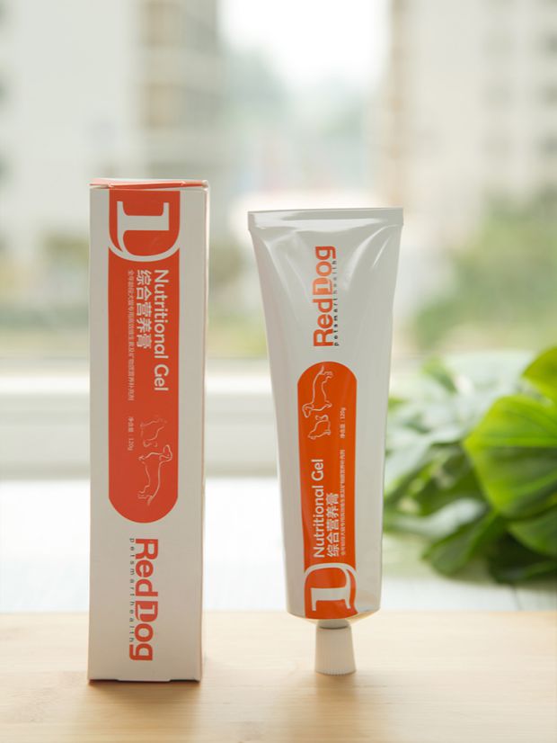 Dần dần vật nuôi tình yêu RedDog Red Dog Dinh dưỡng Kem cho chó Kem dinh dưỡng Teddy Pupgie Young Cat Dinh dưỡng Kem 120g - Cat / Dog Health bổ sung sữa cho chó 6 tháng	
