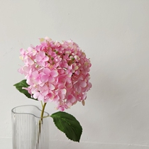 Hand feel leaf Dadu Ziyang flower embroidered ball flower fake flower simulation flower pendulum piece Home Ornament American Countryside Decoration Flowers