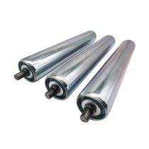 Yiheda QCC41-D80 75-t3-W1000 unpowered roller galvanized roller assembly line transfer wheel