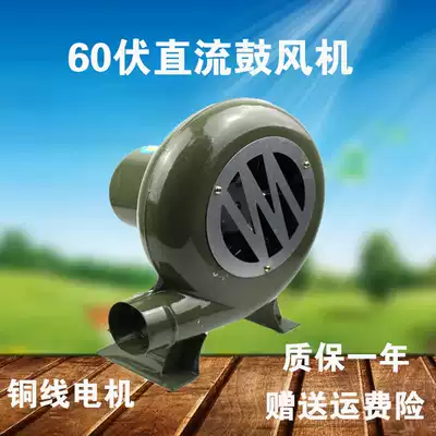 60 volt DC bottle blower Household electric tricycle special outdoor barbecue small copper wire fan