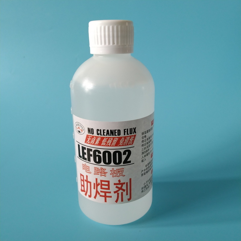 Beijing big eye LEF6002 flux environmental protection wave peak circuit board welding water free cleaning no residue tin fast