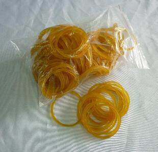 Bulk rubber band 3 5 5 5CM latex ring Real color rubber ring bundled with rubber ring 1 catty-Taobao