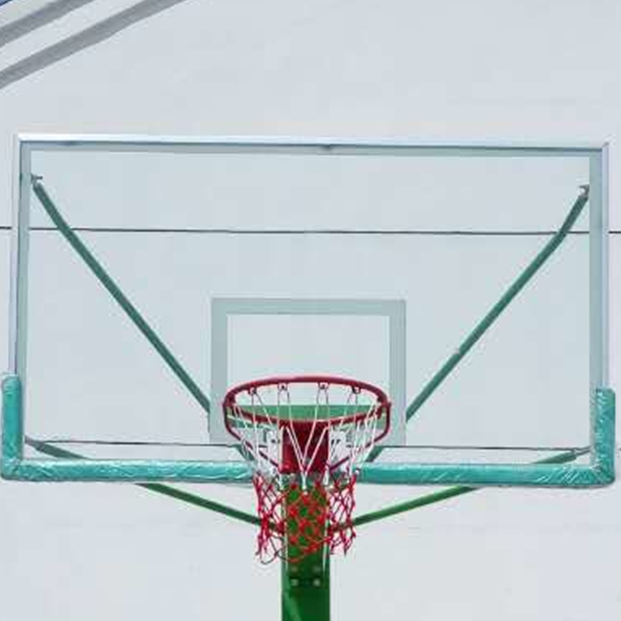 Basketball board tempered glass basketball backboard adult outdoor standard outdoor standard basketball board glass backboard