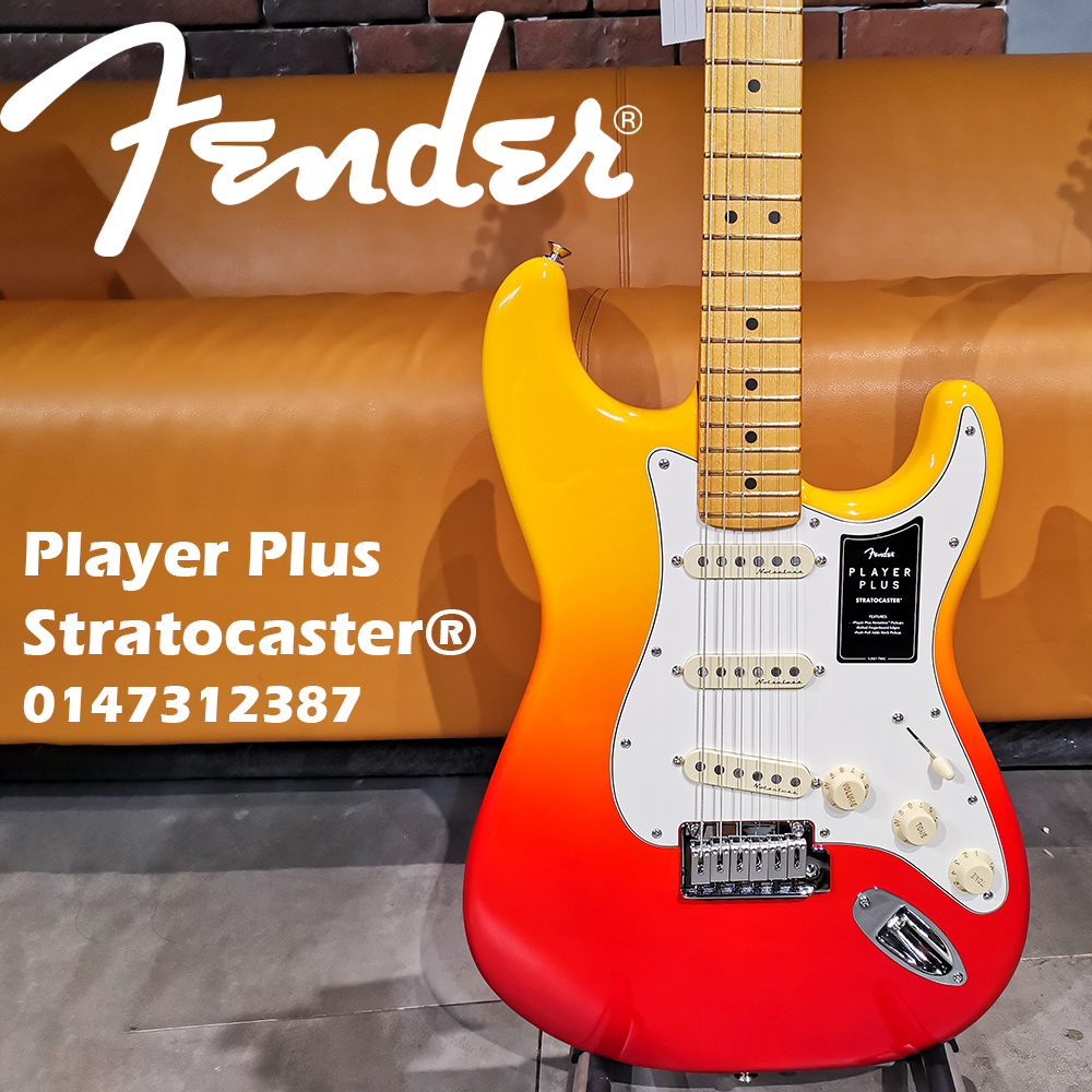 Fender Finda Player Plus Players Tequila Sunrise Electric Guitar Strat Ink Finnink Electric Guitar-Taobao