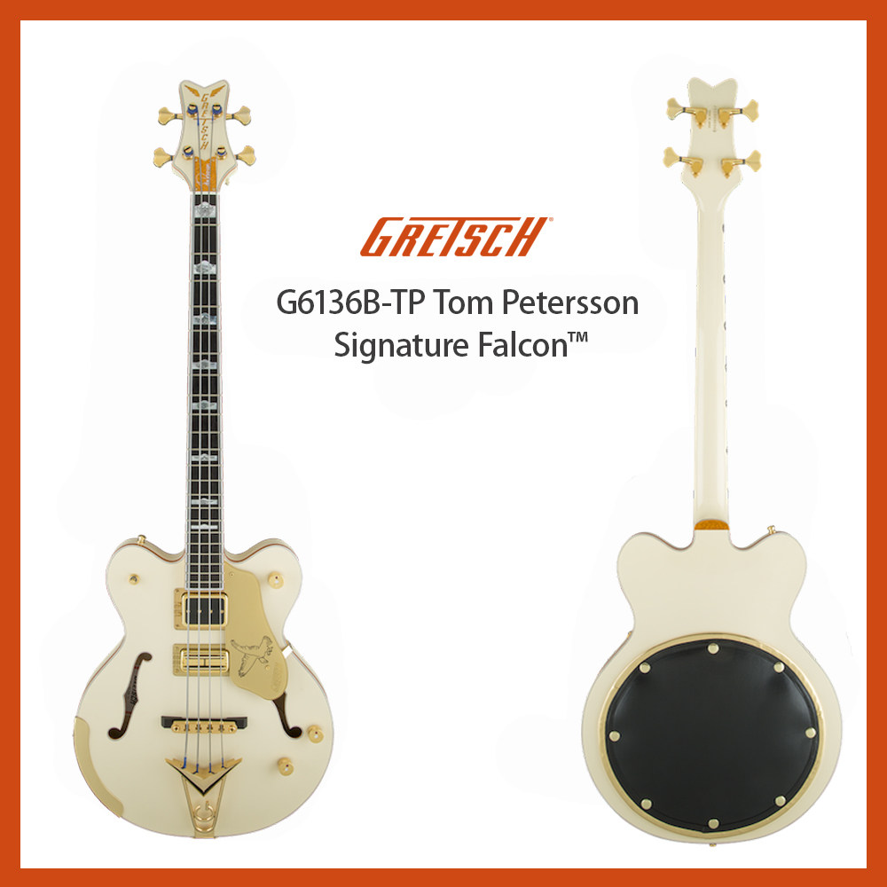 Gretsch Tom Petersson Signature subsection G6136B-TP Falcon electric bass Nissan Hollow Violin Jazz