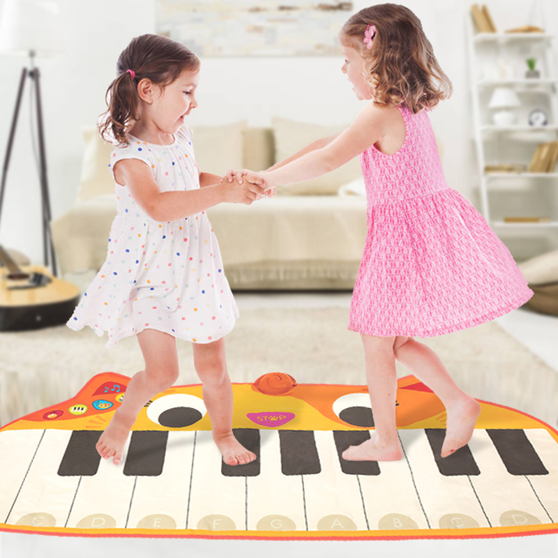 Bile B Toys Dancing Blanket Children Music Blanket Baby Feet Stomp Piano Blanket Cat Music Mat Play Blanket Baby-Taobao