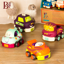 Billo B Toys pullback car Baby baby toy car Childrens inertial sliding resistance to fall cartoon car set