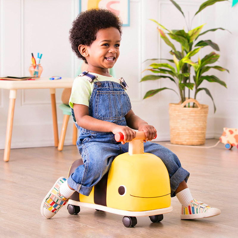 Pabbile B toys great bumblebee twisted car children Fried Car Baby Slip Bike Universal Wheel anti-overturning baby